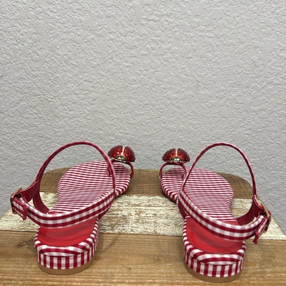 Jeffrey Campbell Beeanca Gingham Sandals Size 6.5 - Picture 8 of 10